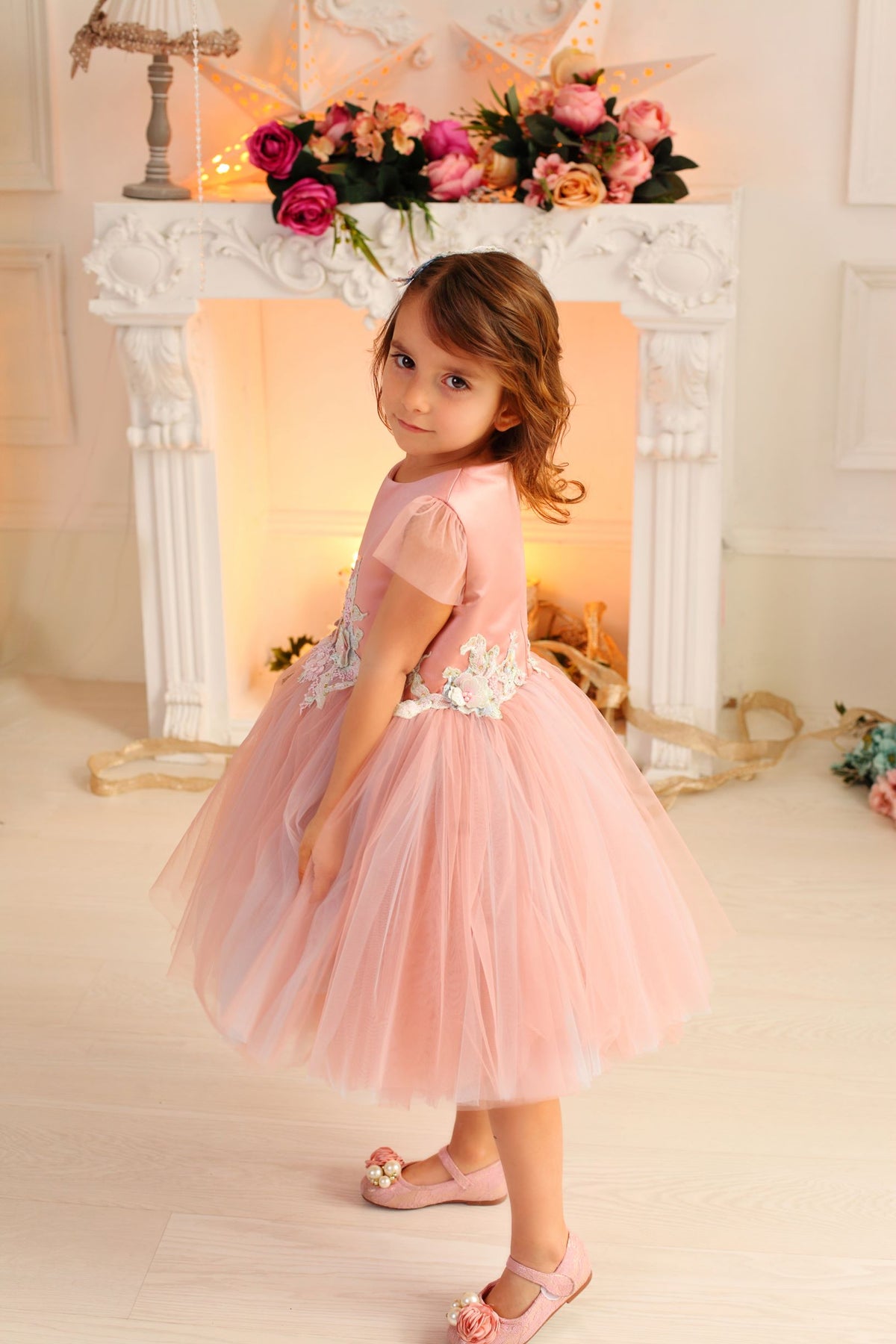 Pastel pink baby outlet dress