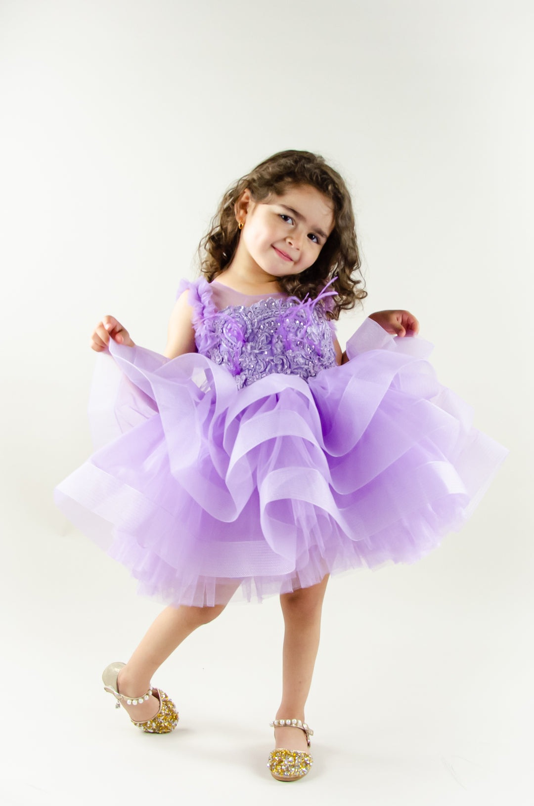 Light purple baby dress hotsell